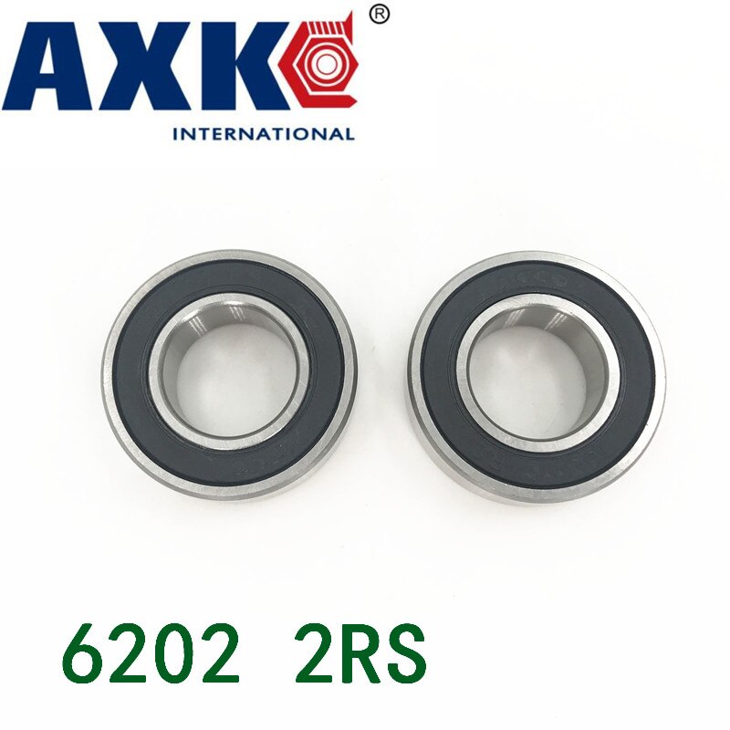 AXK 6202RS  ABEC-3 (4 PCS) 15 * 35 * 11 mm  ׷ 6202 2RS   180202 RZ 6202 2RZ EMQ ǰ/AXK 6202RS Bearing ABEC-3 (4 PCS) 15*35*11 mm Deep G